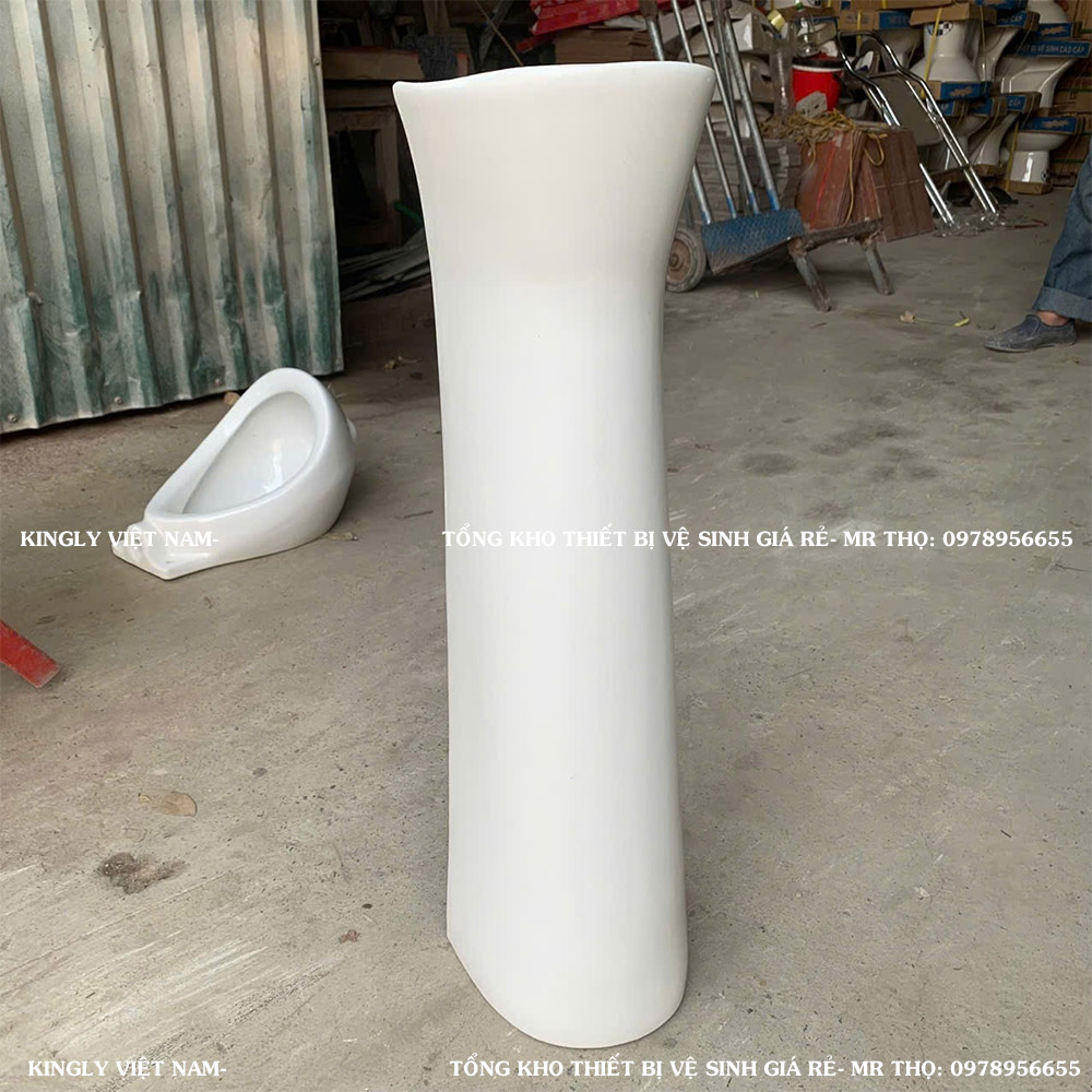 Chân chậu đứng giá rẻ thái bình cao 68cm